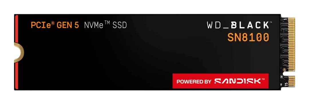 Western Digital WD_BLACK™ SN8100 NVMe™ SSD POWERED BY SANDISK 4 TB - Image 1