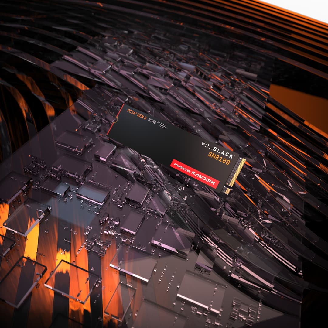 Western Digital WD_BLACK™ SN8100 NVMe™ SSD POWERED BY SANDISK 4 TB - Image 3
