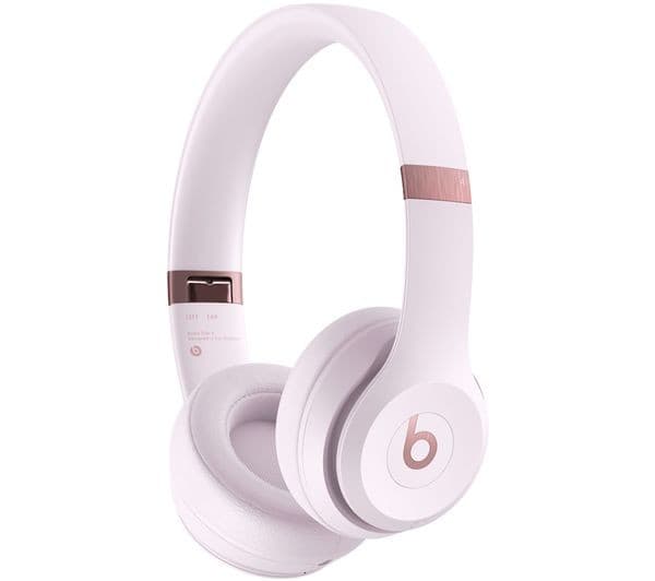 Apple Beats Solo 4 Headphones Cloud Pink - Image 3