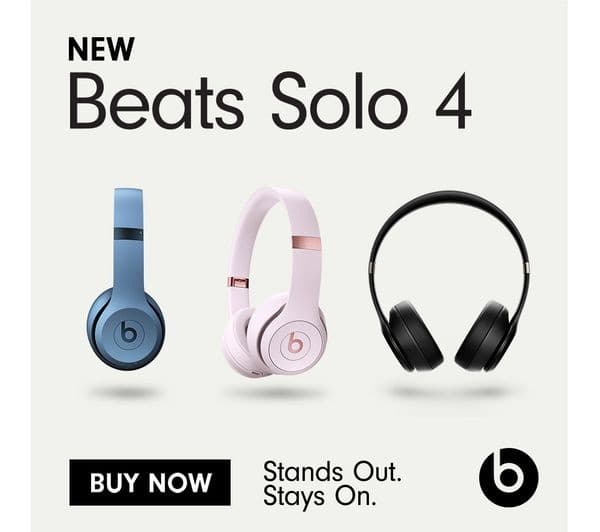 Apple Beats Solo 4 Headphones Cloud Pink - Image 6