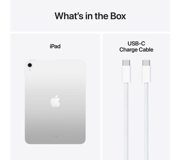 Apple iPad 11th Gen 128GB Silver - Image 8