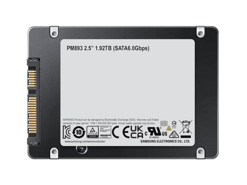 Samsung PM893 2.5" 1.92 TB Serial ATA III V-NAND TLC - Image 5