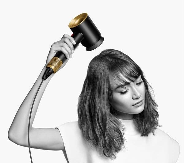 Dyson Supersonic Nural HD16 Hair Dryer Quick, Intelligent Drying for All Hair Types Onyx-Gold - Image 3