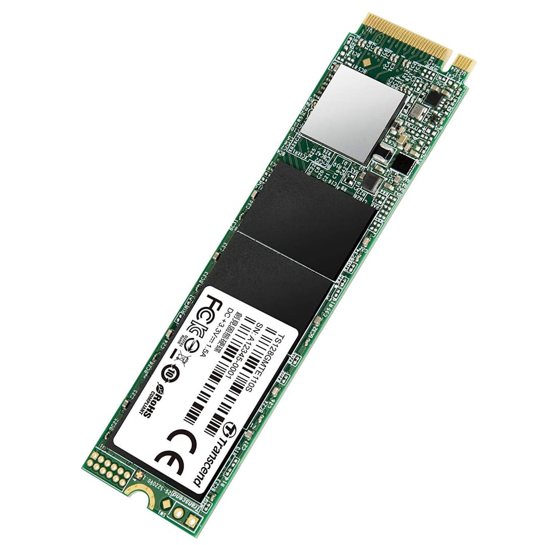 128GB Transcend 110S M.2 2280, NVMe PCIe Gen3x4 SSD - Image 3