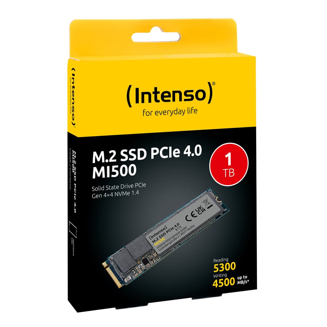 Intenso 3836460 internal solid state drive M.2 1 TB PCI Express 4.0 NVMe - Image 5