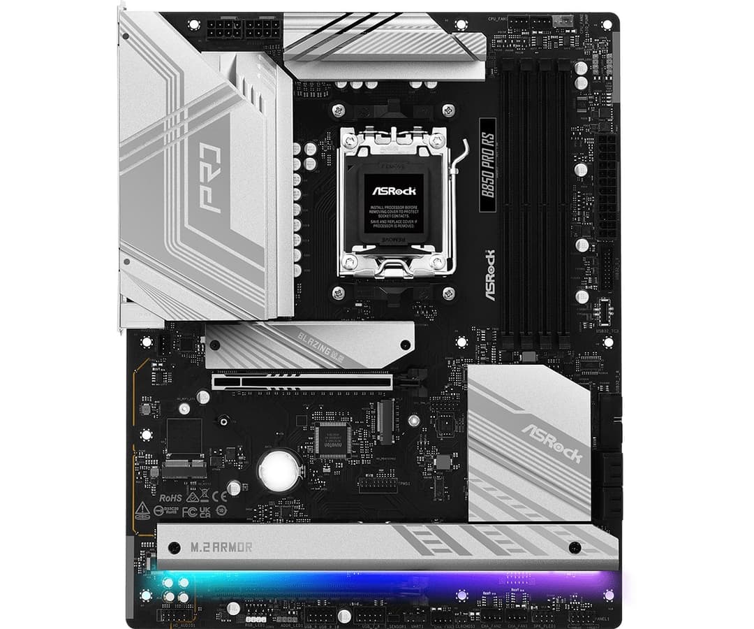 Asrock B850 Pro RS AMD B850 Socket AM5 ATX - Image 2