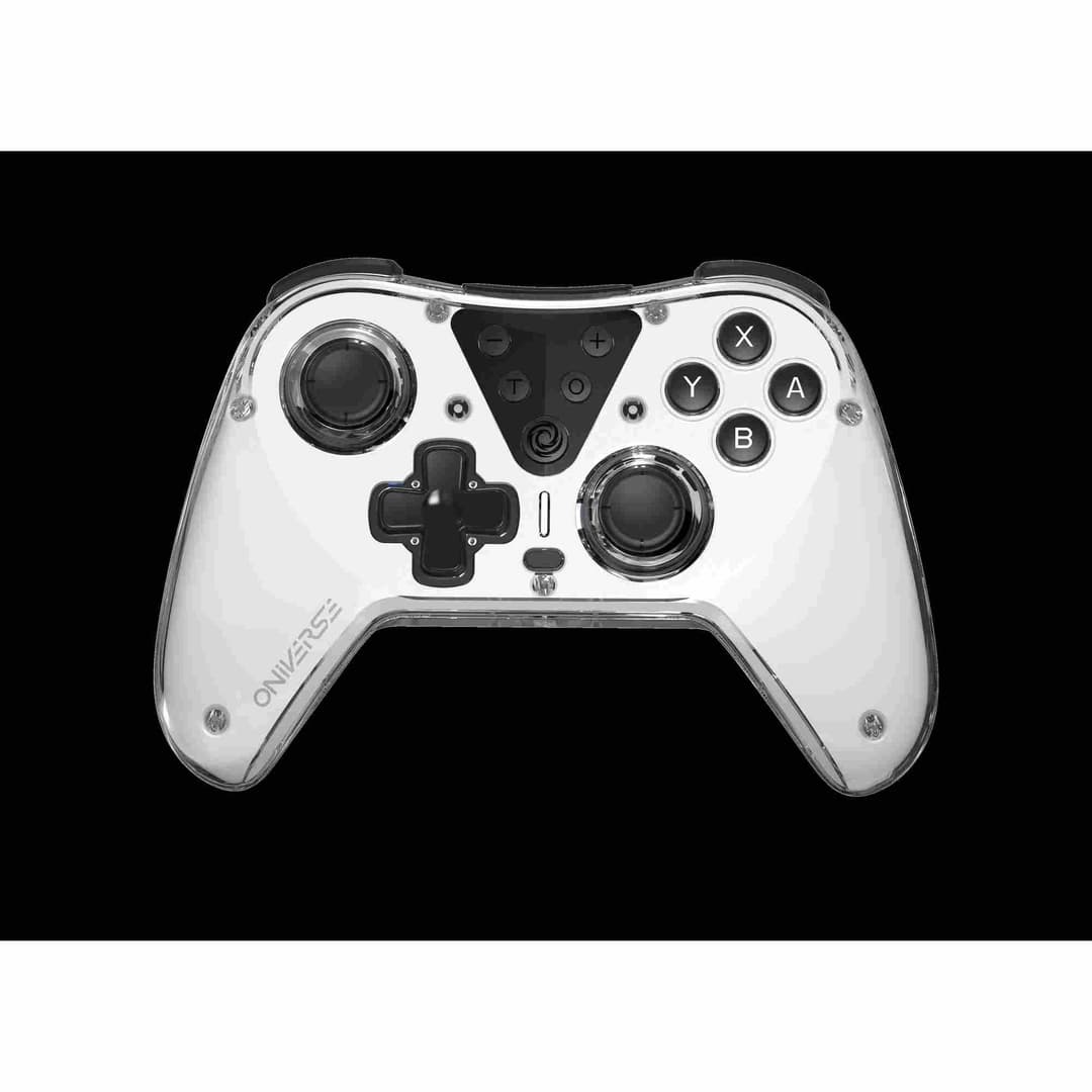 Astralite White Wireless Bluetooth Controller & Charging Station for Nintendo Switch, PC, Mobile - Image 2