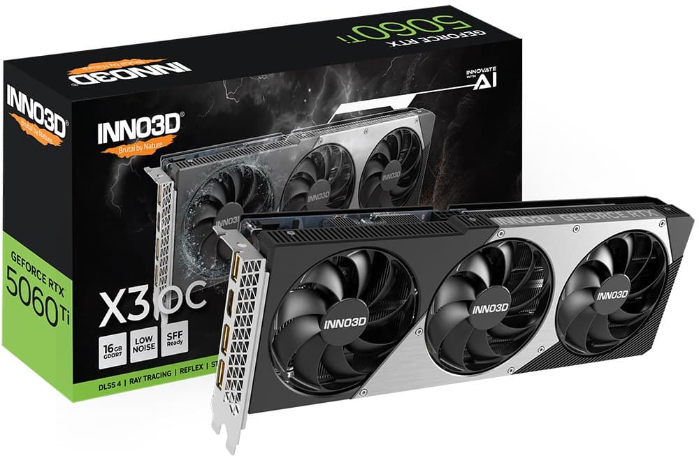 INNO3D GeForce RTX 5060 Ti X3 OC NVIDIA 16 GB GDDR7 - Image 3