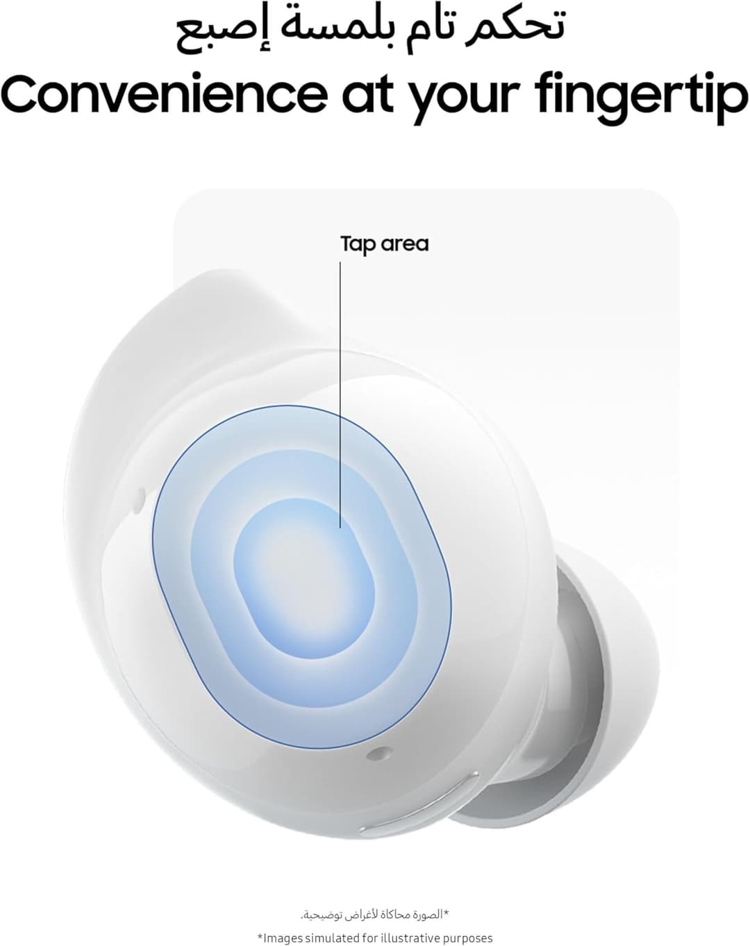 Samsung Galaxy Buds Core Wireless Earbuds White - Image 4