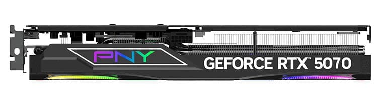 PNY GeForce RTX 5070 EPIC-X RGB OC NVIDIA 12 GB GDDR7 - Image 6