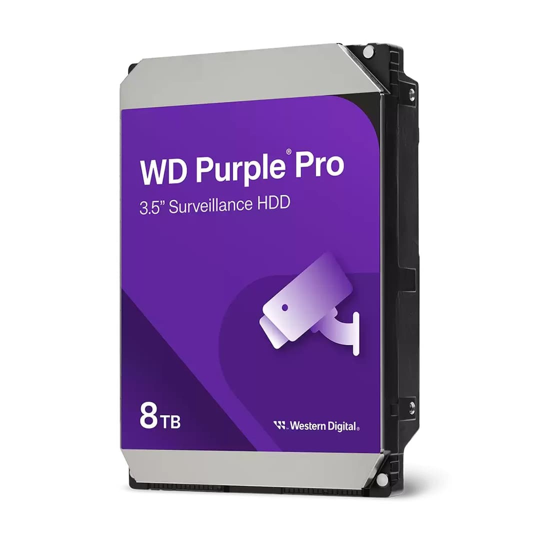 Western Digital Purple Pro Smart Video HDD 8TB internal hard drive 7200 RPM 3.5" Serial ATA - Image 1