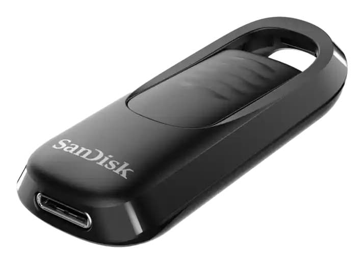 SanDisk SDCZ480-128G-G46 USB flash drive 128 GB USB Type-C 3.2 Gen 1 (3.1 Gen 1) Black - Image 1