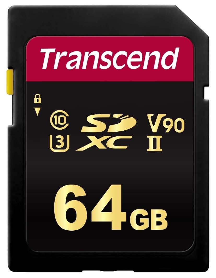 64GB Transcend 700S SDXC UHS-II U3 V90 SD Memory Card CL10 285MB/sec MLC Flash - Image 1