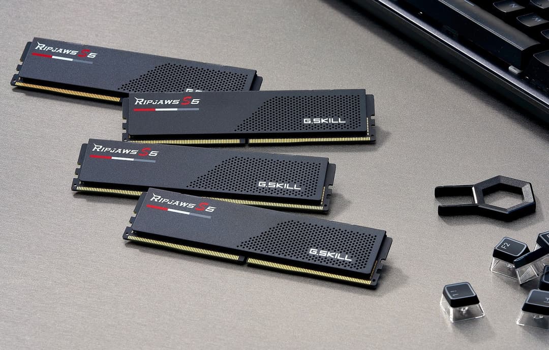 64GB G.Skill DDR5 Ripjaws S5 6000MHz CL30 Dual Channel Kit 2x 32GB Black - Image 3