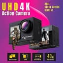 Exprotrek E68 4K Action Camera - Black thumbnail 2