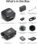 DJI Mic Mini (2 TX + 1 RX + Charging Case) Wireless Microphone Kit - Dark Grey thumbnail 6