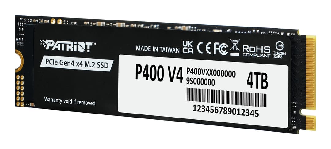 Patriot Memory P400 V4 4 TB M.2 PCI Express 4.0 NVMe - Image 3