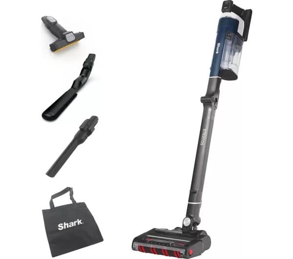 SHARK Stratos Anti Hair Wrap Plus with Pet Tool IZ411UKT Cordless Vacuum Cleaner - Deep Navy - Image 1
