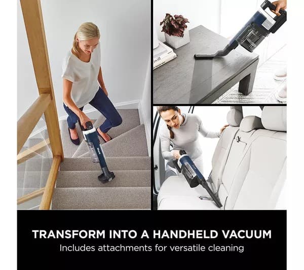 SHARK Stratos Anti Hair Wrap Plus with Pet Tool IZ411UKT Cordless Vacuum Cleaner - Deep Navy - Image 5