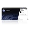 HP Q7553A 53A Original LaserJet Toner Cartridge - Black (Open Box)