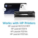 HP Q7553A 53A Original LaserJet Toner Cartridge - Black thumbnail 2