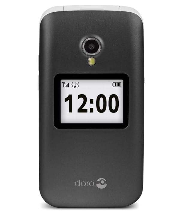Doro 2424 Unlocked Basic Mobile Phone for Seniors - Black - Image 2