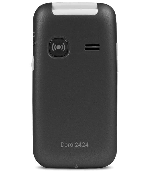 Doro 2424 Unlocked Basic Mobile Phone for Seniors - Black - Image 3