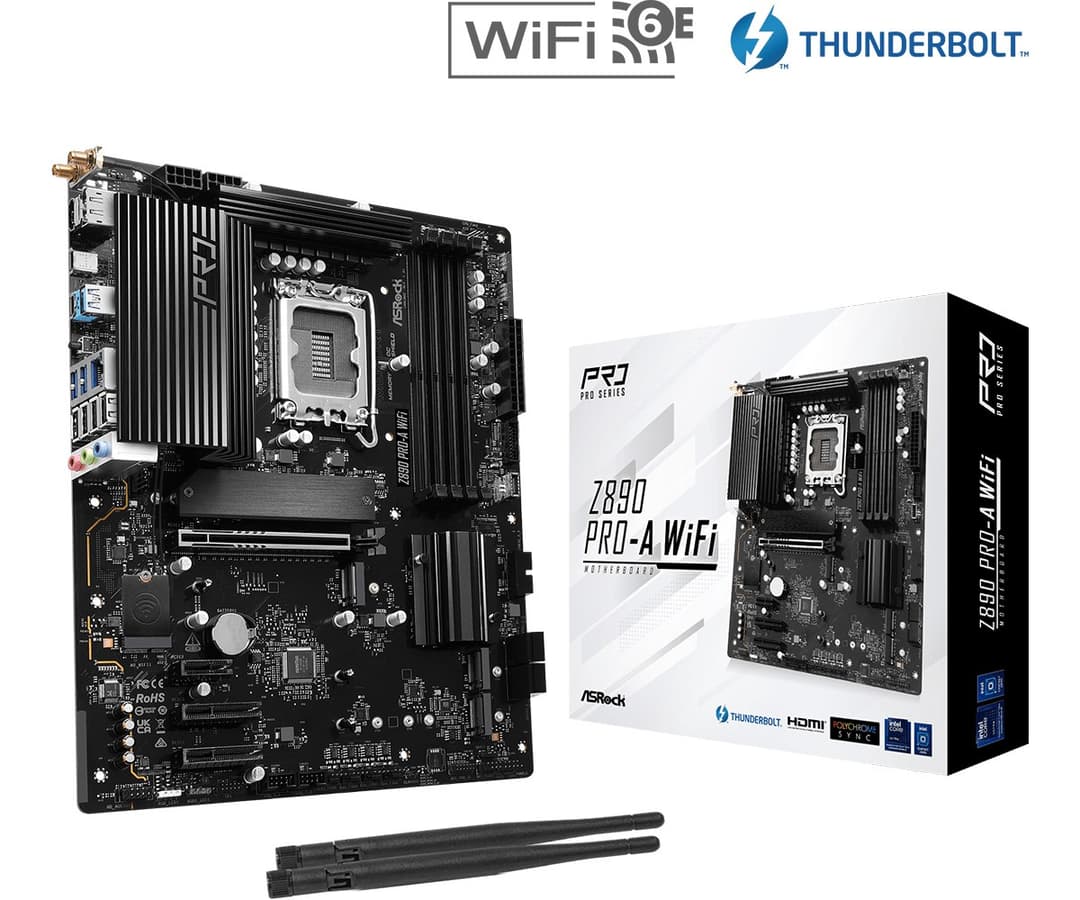 Asrock Z890 Pro-A WiFi Intel Z890 LGA 1851 (Socket V1) ATX - Image 6