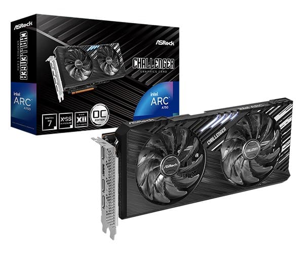 Asrock A750 CL SE 8GO Intel Arc A750 8 GB GDDR6 - Image 1
