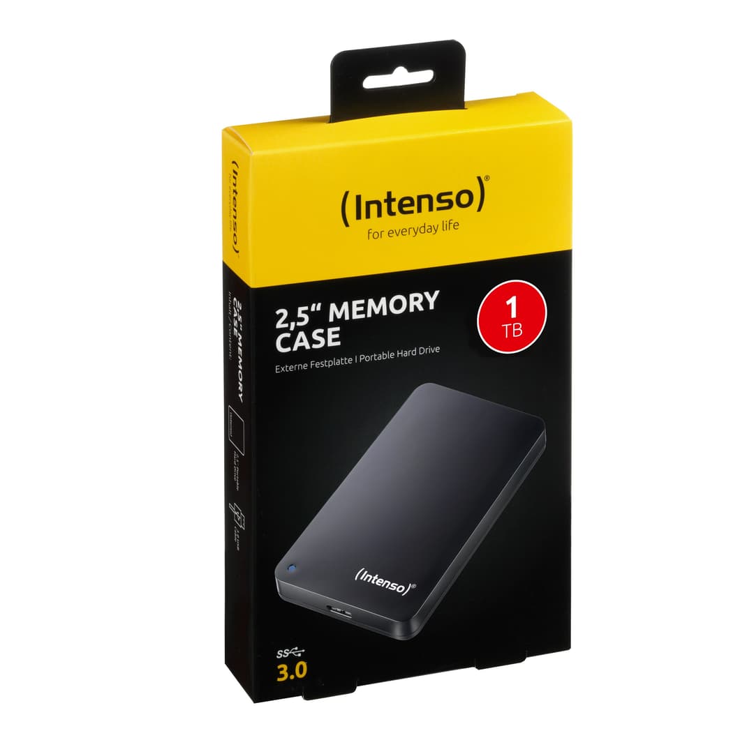 Intenso Memory Case 2.5" USB 3.0, 1TB external hard drive 1.02 TB Black - Image 3