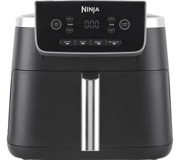 Ninja AF140UK 4.7L Air Fryer Black - Image 1