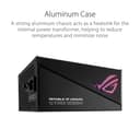ASUS ROG Strix 1000W Gold Aura Edition Fully Modular Power Supply - Black thumbnail 2