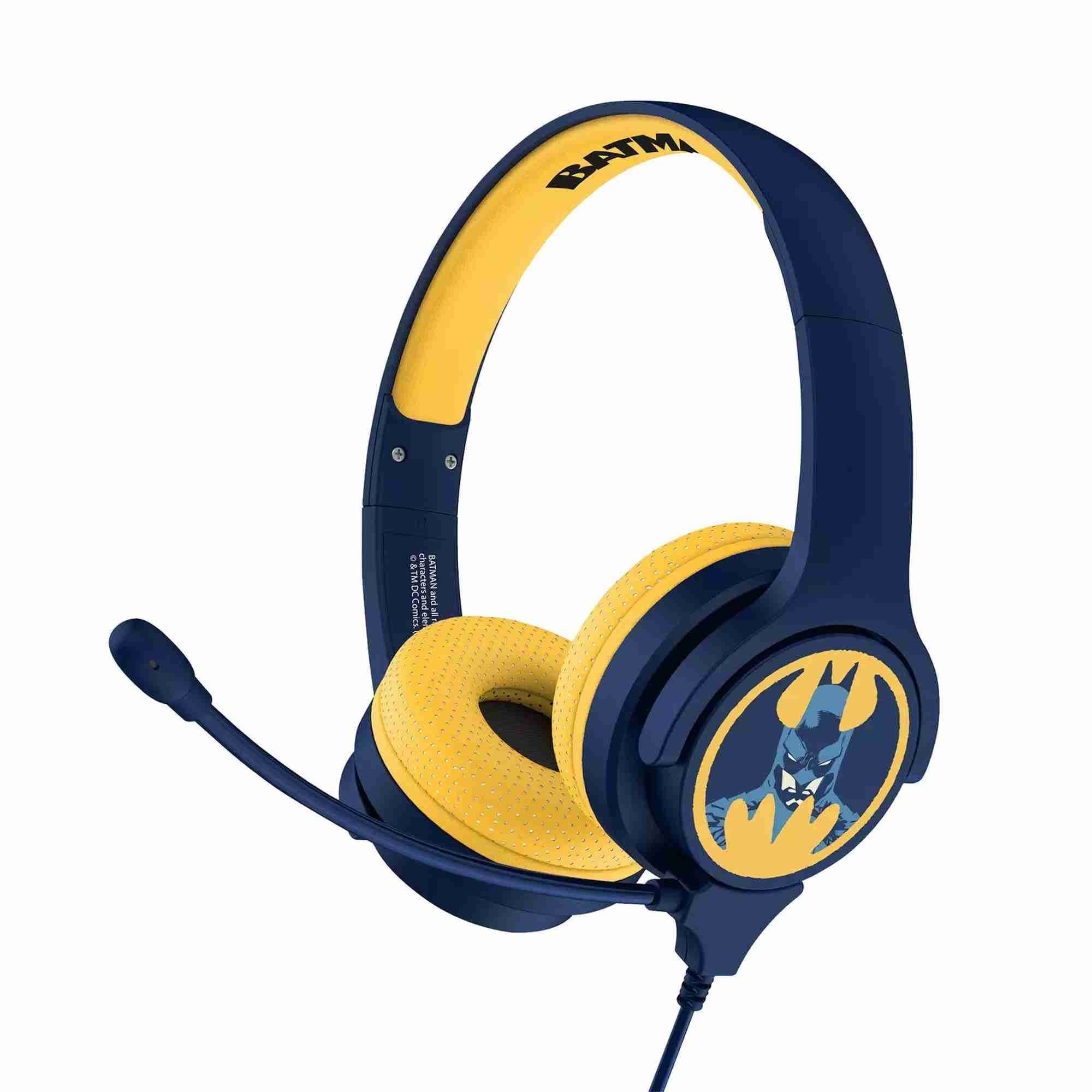 Batman Kid's Wired Headphones with Microphone