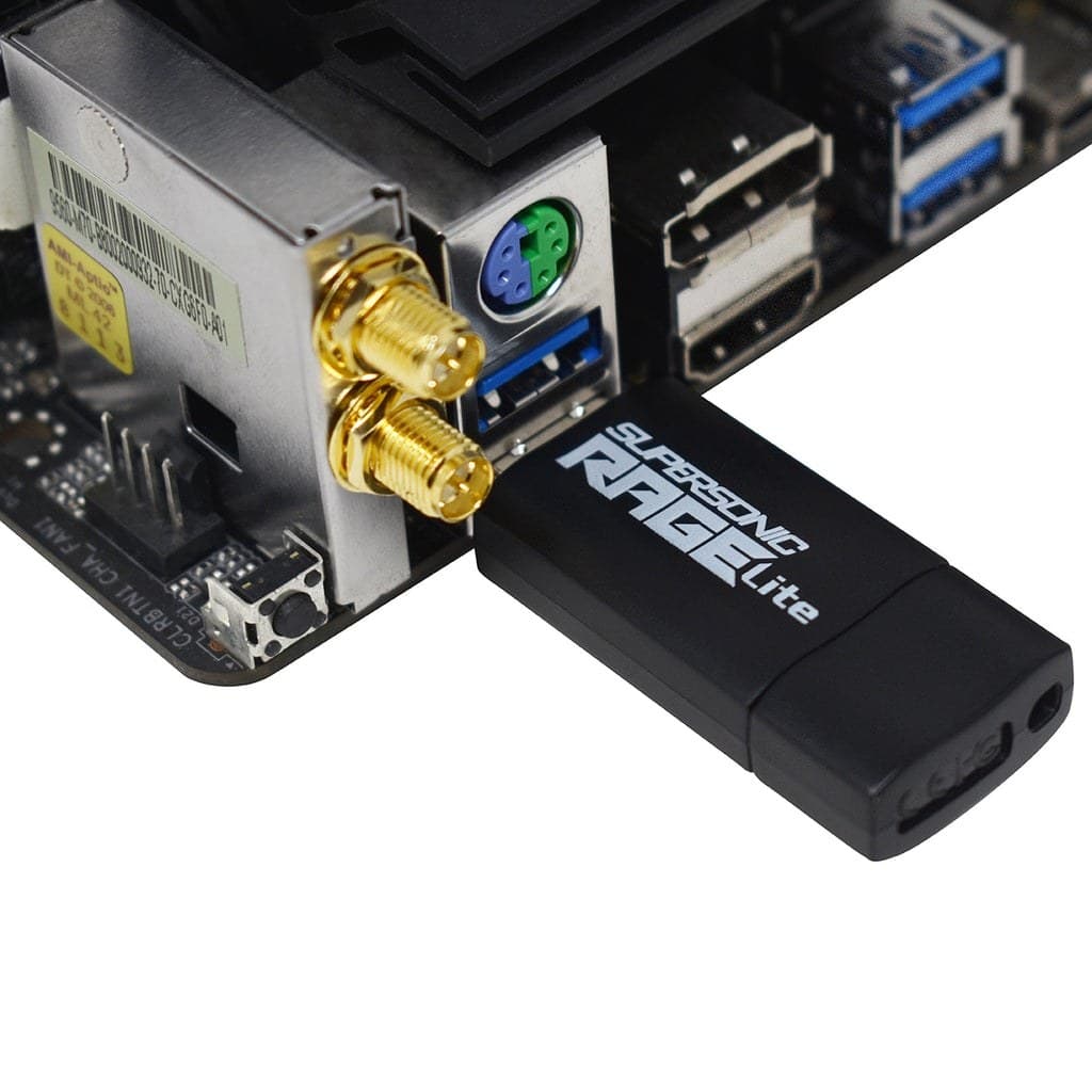 Patriot Memory Supersonic Rage Lite USB flash drive 64 GB USB Type-A 3.2 Gen 1 (3.1 Gen 1) Black, Blue - Image 4