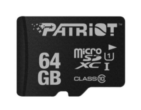 Patriot Memory PSF64GMDC10 memory card 64 GB MicroSDXC UHS-I Class 10 - Image 1