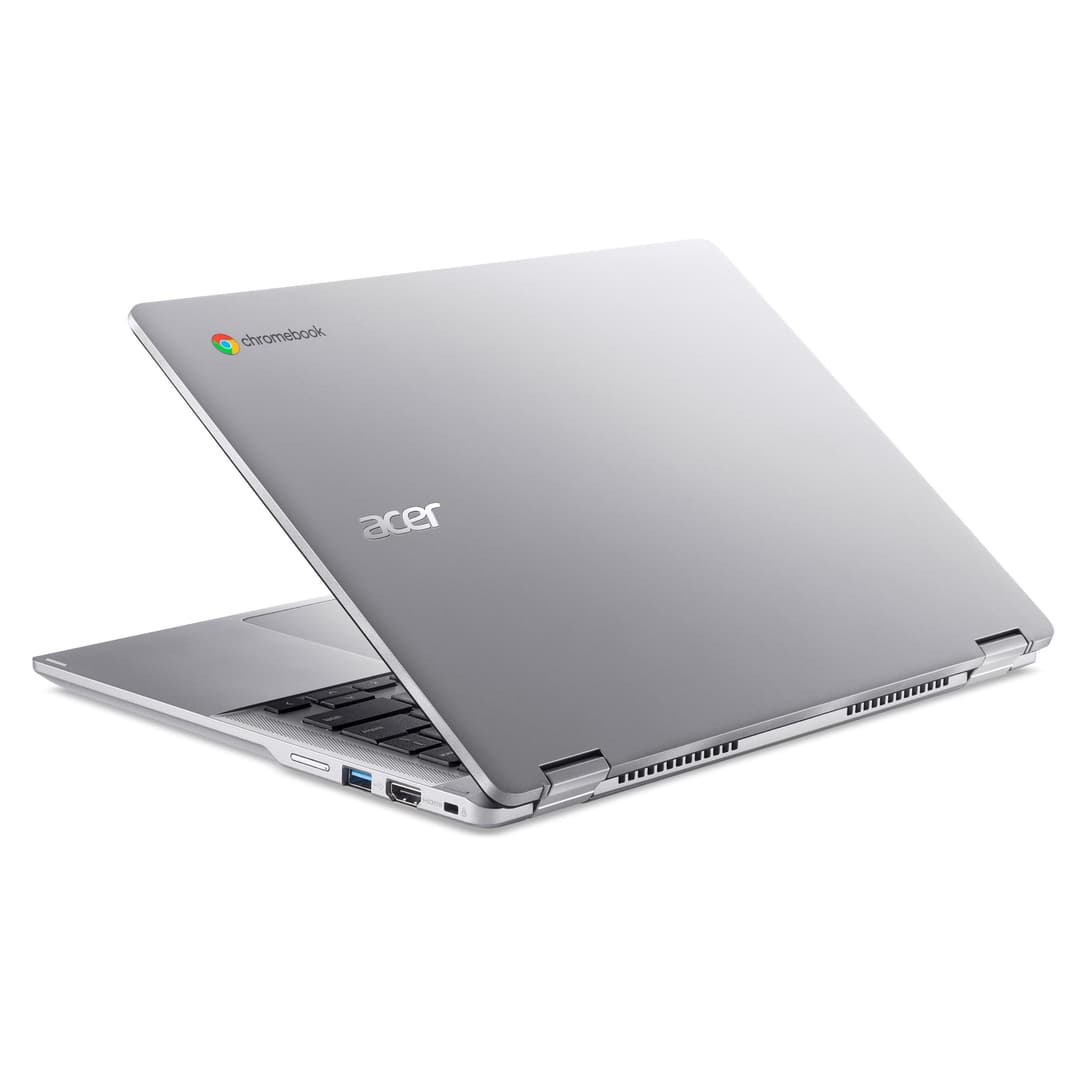 Acer Chromebook Spin 314 CP314-2HN Convertible Laptop - Intel N100, 4GB, 128GB eMMC, Integrated Graphics, 14" WUXGA Touchscreen, Chrome OS - Silver - Image 8