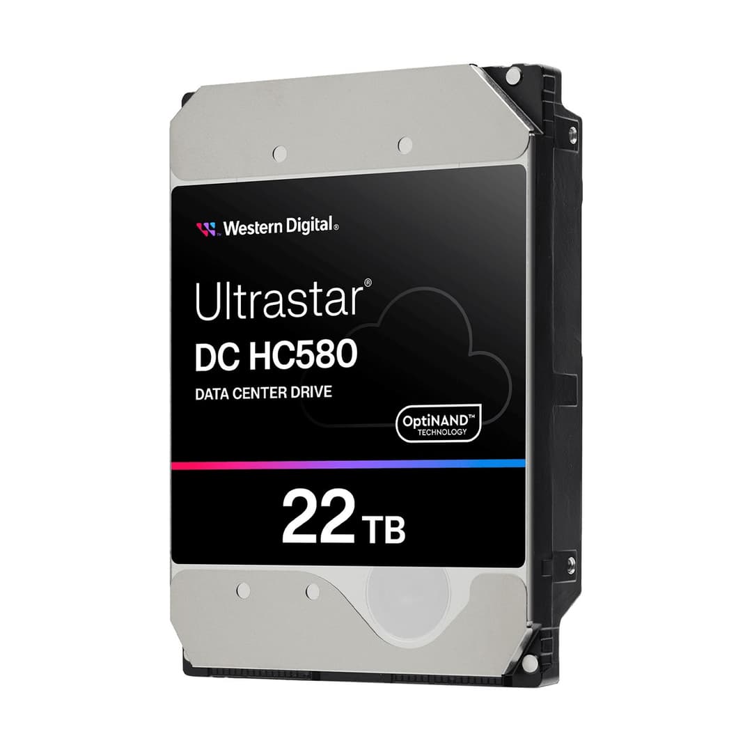 Western Digital Ultrastar DC HC580 internal hard drive 22 TB 7200 RPM 512 MB 3.5" Serial ATA - Image 1