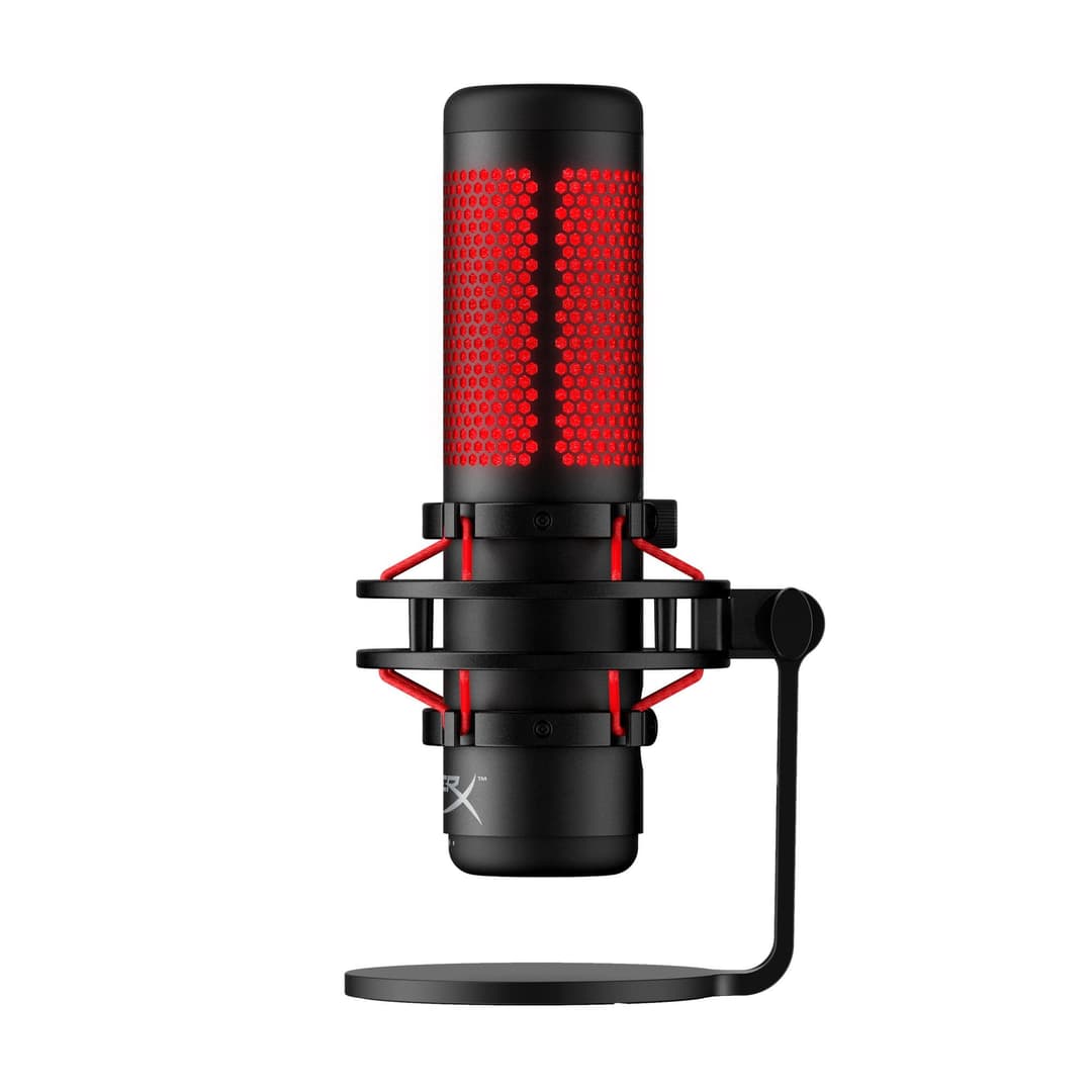 HyperX Quadcast Microphone - Black with Red Accents - Image 2