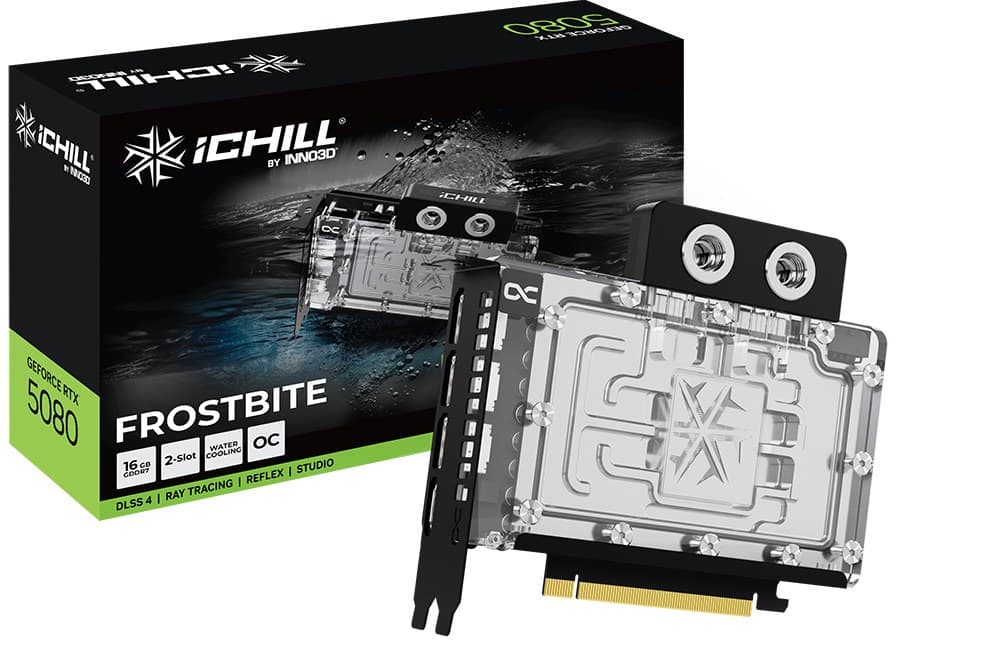 INNO3D iChill GeForce RTX 5080 FROSTBITE NVIDIA 16 GB GDDR7 - Image 3