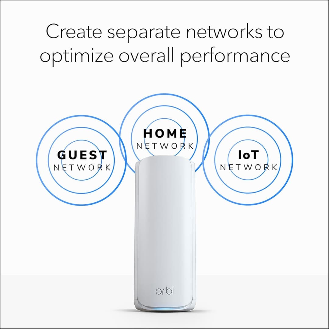 Netgear Orbi 770 WiFi 7 Mesh System White - Image 8