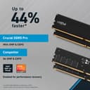 Crucial Pro CP32G56C46U5 memory module 32 GB 1 x 32 GB DDR5 288-pin DIMM thumbnail 5
