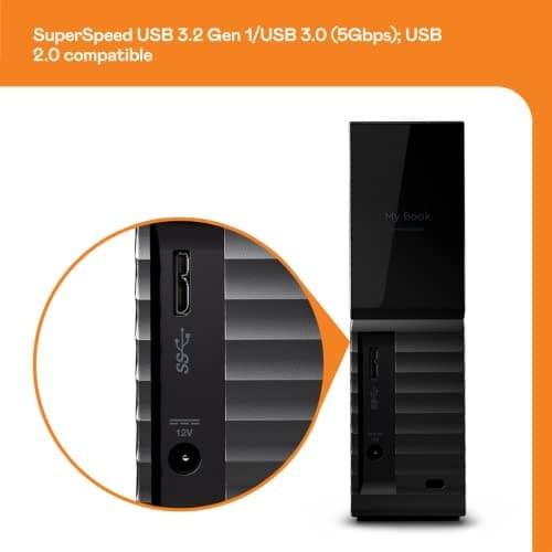 WD My Book 18TB External Hard Drive Black - Image 8