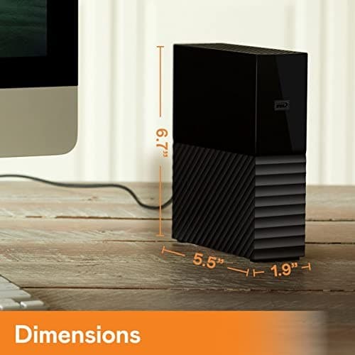 WD My Book 18TB External Hard Drive Black - Image 9