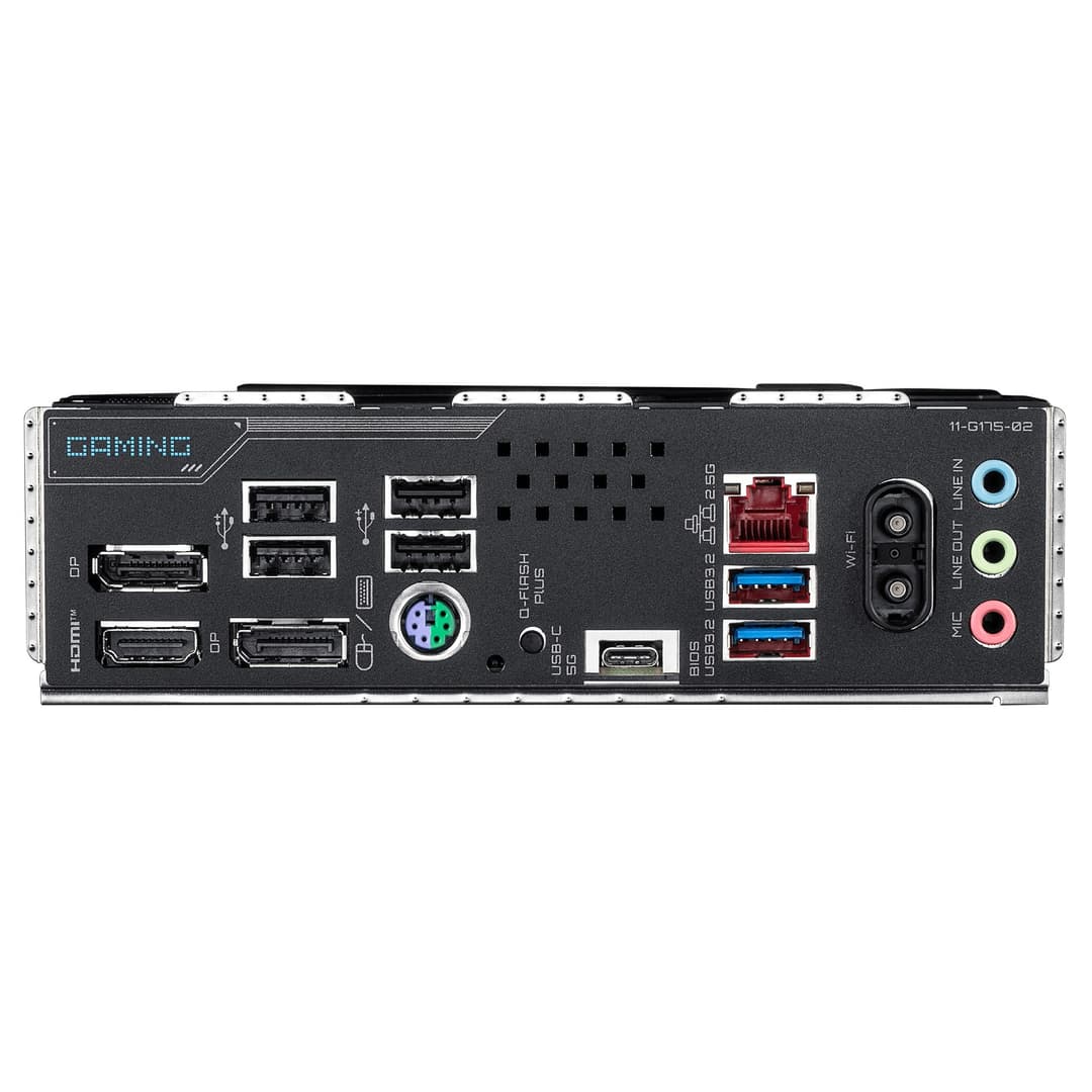 GIGABYTE B840M GAMING X WIFI6E Motherboard - AMD Ryzen 9000 CPUs, 8+2+2 Phases VRM, up to 8200MHz DDR5(O.C), 2xPCIe 4.0 M.2, Wi-Fi 6E, 2.5GbE LAN, USB 3.2 Gen 1 - Image 4