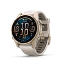 Garmin fēnix® 8 GPS Smartwatch - Soft Gold with Dark Sandstone Band thumbnail 1