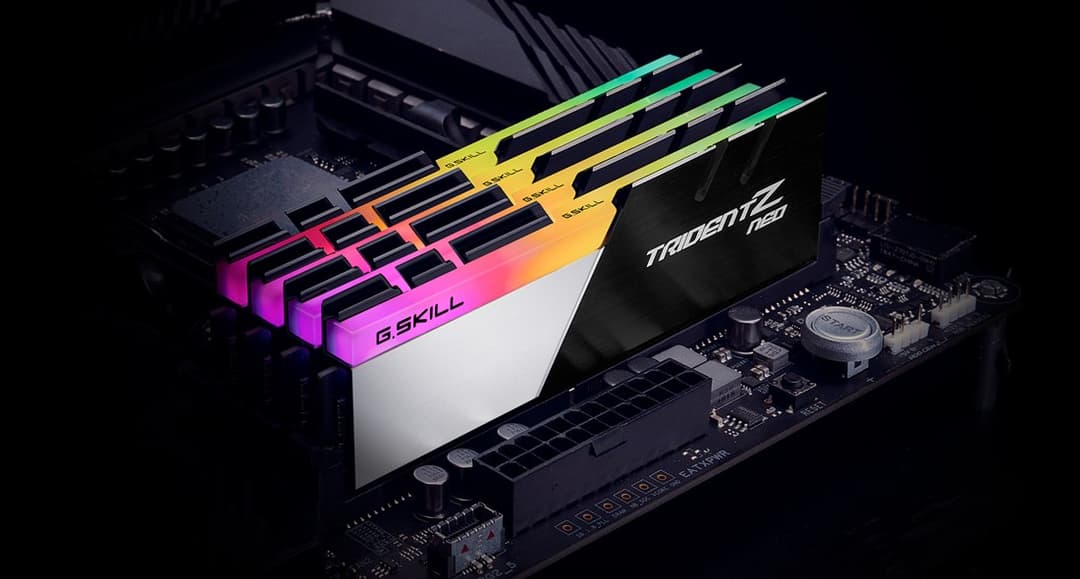 32GB G.Skill Trident Z Neo DDR4 3200MHz PC4-25600 CL16 RGB Dual Channel Kit (2x 16GB) - Image 6
