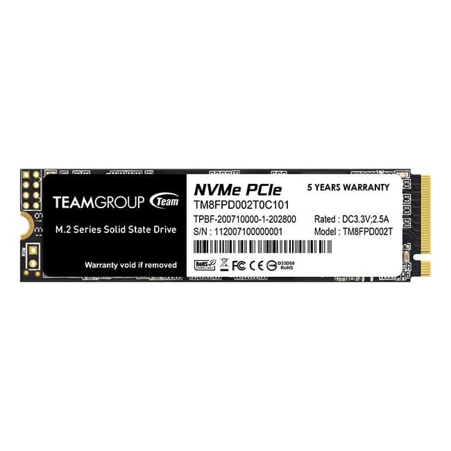 Team Group MP33 PRO M.2 2 TB PCI Express 3.0 NVMe - Image 1