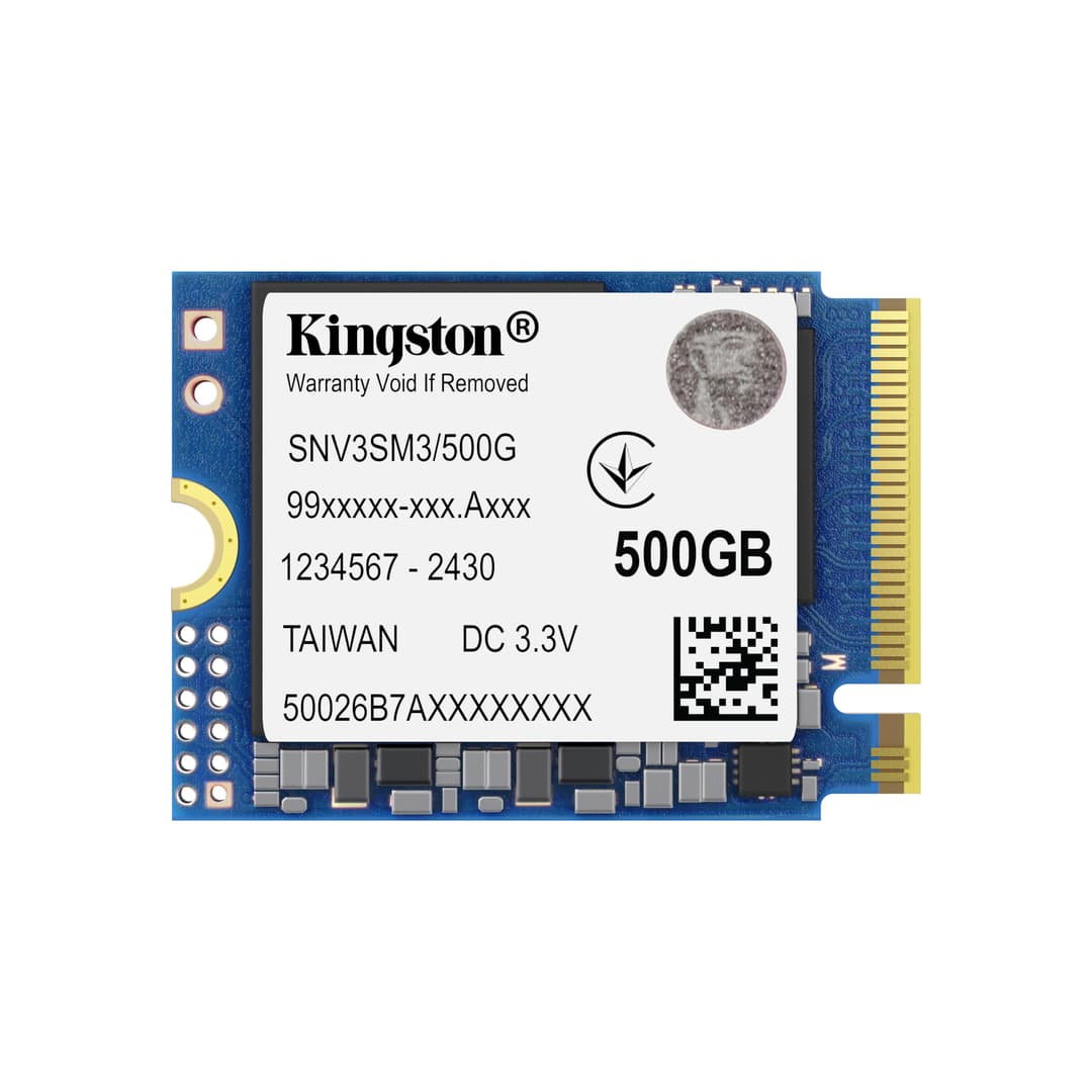 Kingston Technology 500G NV3 M.2 2230 NVMe SSD - Image 1