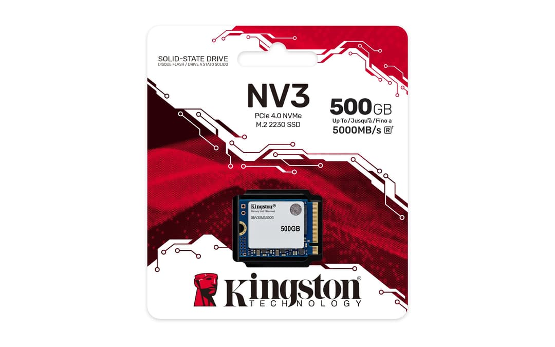 Kingston Technology 500G NV3 M.2 2230 NVMe SSD - Image 3