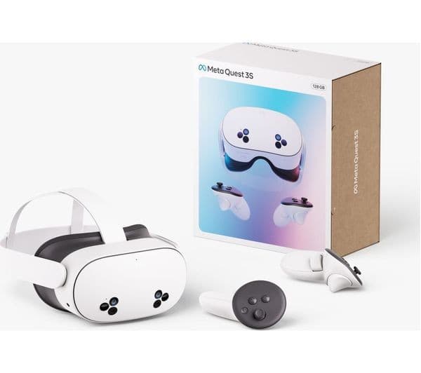 Meta Quest 3S VR Headset 256GB White - Image 8